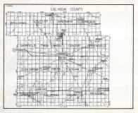 Calhoun County Map, Iowa State Atlas 1930c